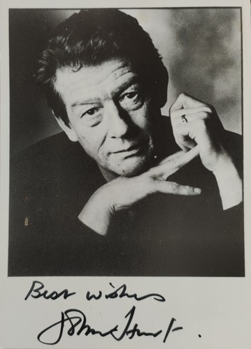 John hurt autogramm harry - john, autogramm,