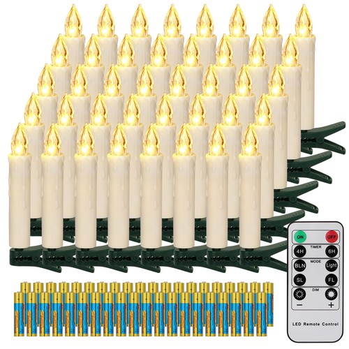 40er led christbaumkerzen - led,