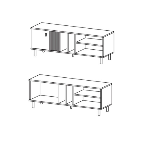 Lowboard unterschrank - lowboard, tv-unterschrank
