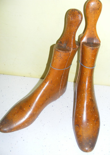 Antike holz stiefelspanner - antike,