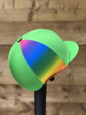 Regenbogenmütze Reitmütze