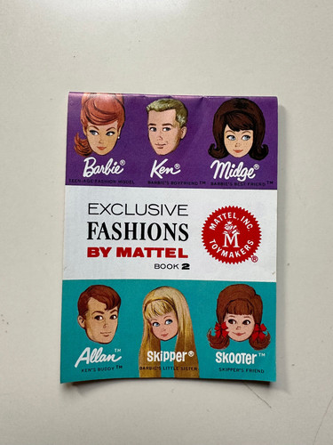 Mattel exclusive fashion book - fashion,