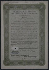 Harpener Bergbau-Aktien-Gesellschaft 1935  4,5 % Anleihe 100 RM Serie 51