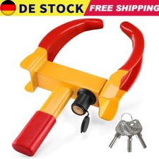 Wegfahrsperre Stahl Radkralle Auto PKW Parkkralle Diebstahlsicherung Wohnwagen