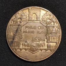 (REF3034) Bronzemedaille FOIRE