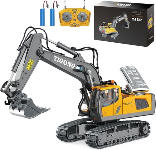 Bagger ferngesteuert mit - mit, leds