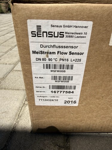 Sensus durchflusssensor - sensus,
