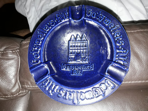 Vintage reklame aschenbecher - reklame,