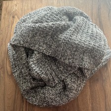 Ikea Plaid Wolldecke Kuscheldecke Decke Überwurf 120 x 180 dunkelgrau NEU