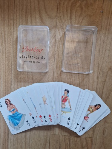 Darling playing cards pin up - cards,