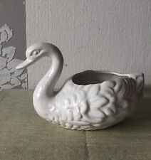 Schwan Keramik  zum Bepflanzen oder Deko