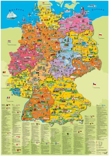 Deutschland politisch poster - politisch,