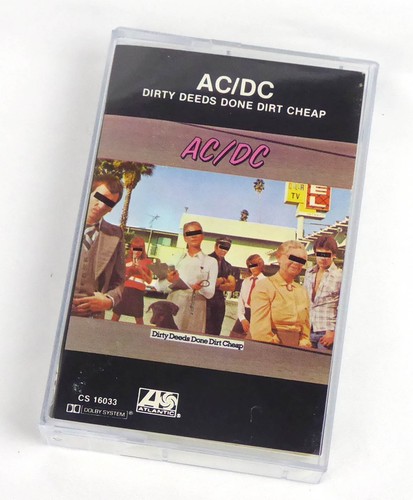 Musikkassette dirty - -, ac/dc