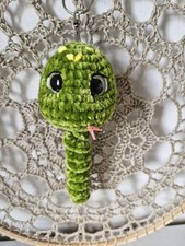 Schlange Anhänger Gehäkelt