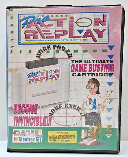 Pro action replay - replay, nintendo