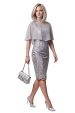 Mona Abend Kleid Ciffon