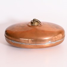 Alte Wärmflasche Kupfer  Bettwärmer Bettwärmflasche Bettflasche
