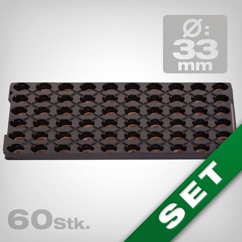Jiffy anzuchtschale 60x - anzuchtschale,