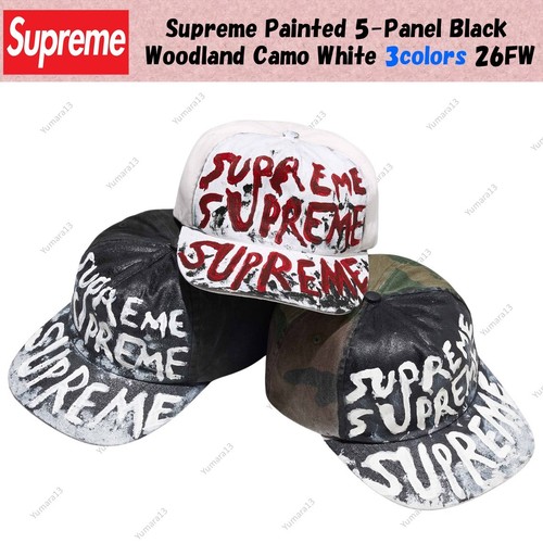 Supreme painted panel black - painted, 5-panel