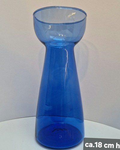 Hyazinthenglas vase blau - hyazinthenglas,, vase,