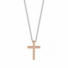 Joop Damen Kette Hlaskette Silber Kim Kreuz JPNL90627B420