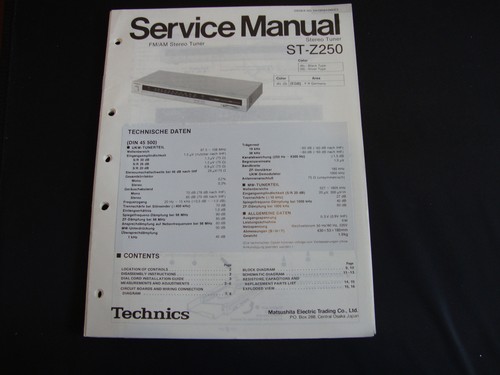 Original service manual - service,