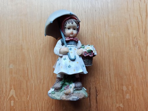 Landmädchen bauern deko figur - bauern,