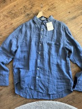 Gant Herren Leinenhemd Gr. XXL
