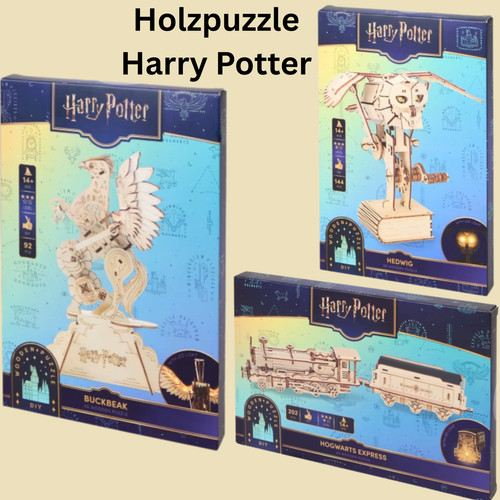 Harry potter holzpuzzle - holzpuzzle, led