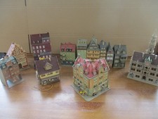 Vollmer Kibri u.a. H0 Gebäude Set 12-tlg. Div. Häuser Stadthäuser ohne OVP C910