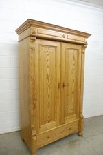 Antiker Schrank Kleiderschrank Vorratschrank Küchenschrank aus Weichholz um 1900