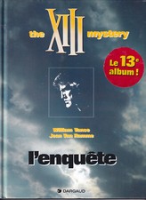 XIII Band 13 "L´enquete" (dt."Die Untersuchung"), Dargaud  1999, HC, französisch