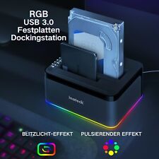 [RGB-funktion] Inateck Festplatten Dockingstation USB 3.0 Offline-Klonfunktion