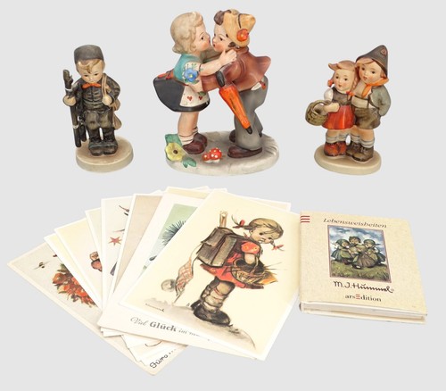 Hummel figuren mit - 3x,