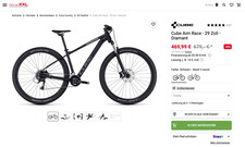 Cube Aim Race 29 Zoll MTB