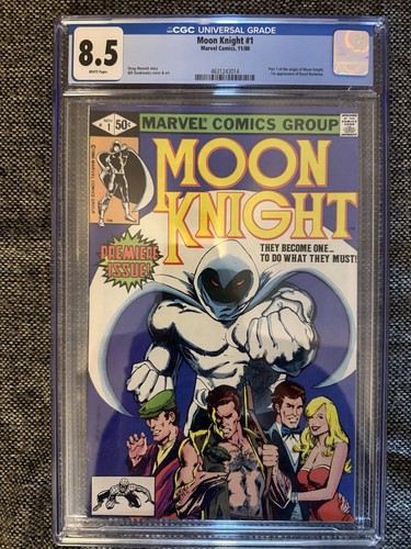 Moon knight cgc 8 5 - moon,