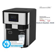Rosenstein & Söhne Profi-Eiswürfelmaschine mit Crushed Versandrückläufer