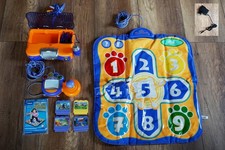 VTech V.Smile Lernkonsole Top-Set! 4 Spiele, Joystick & Tanzmatte – Top Zustand!