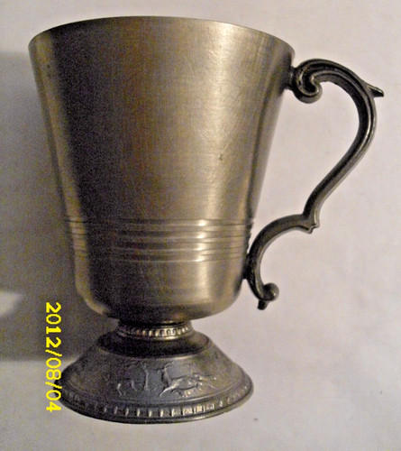 Zinn becher - kl., zinn-becher