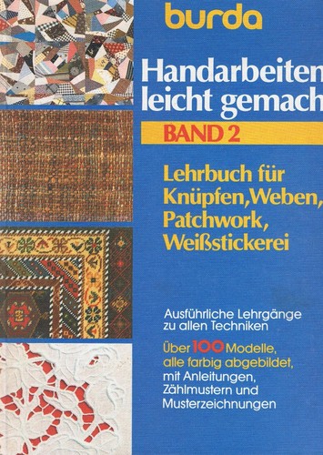 Burda handarbeiten leicht - burda,