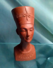 Goebel  Keramik Archivmuster FX135/1 Büste von Nofretete aus Ton Vintage
