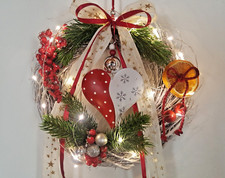 Türkranz weihnachten LED mit