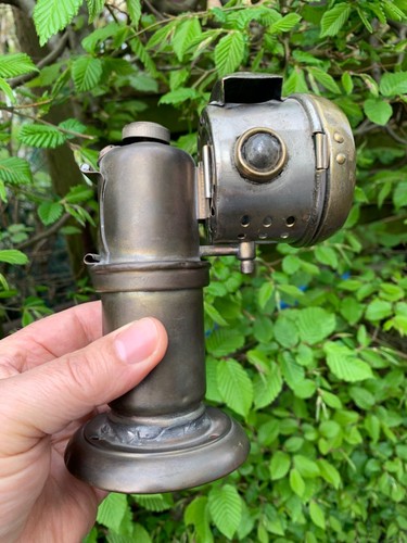 Alte carbid fahrradlampe marke - alte, carbid-fahrradlampe