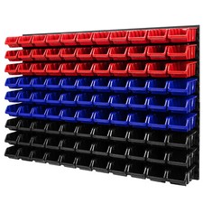 Stapelboxen Set 4x Wandregal