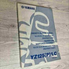 YAMAHA YZ 125 (P)/LC 2002 5NY-28199-30 Motorrad Reparatur Handbuch gebraucht