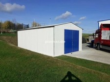 Blechgarage 4x7m ral9010 - blechgarage,