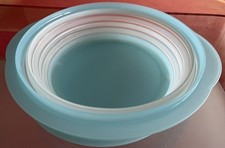 Tupperware_Mini Max_faltbare Schüssel_2L_türkis blau_Ausstellungsstück