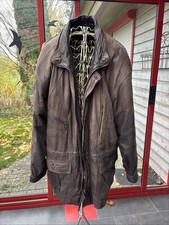 Vintage Lederjacke Herren Braun Commander Fliegerjacke Hochwertig