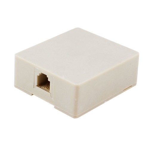 Aufputzdose stecker rj11 keyed - aufputzdose,