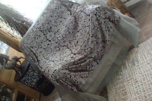 Tischdecke seide samt - tischdecke,